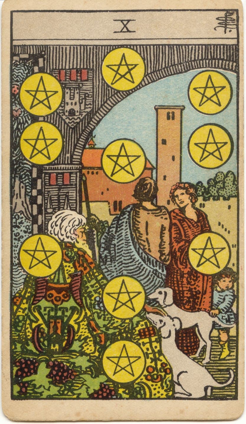 Tarot card