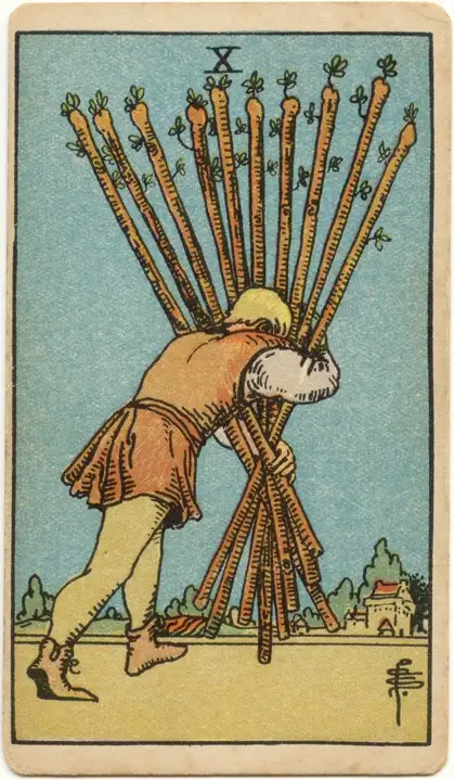 Tarot card